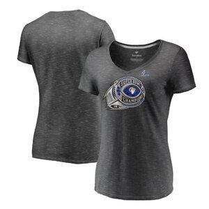 NEW! Fanatics Heathered Charcoal Los Angeles Rams Super Bowl LVI Champio